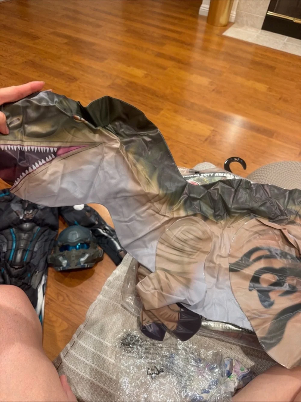 Inflatable T-Rex Costume - Orange